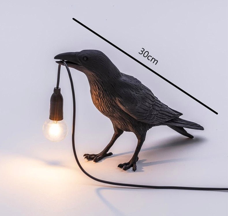 Dusk Sonata Raven Accent Lamp - BLAHND